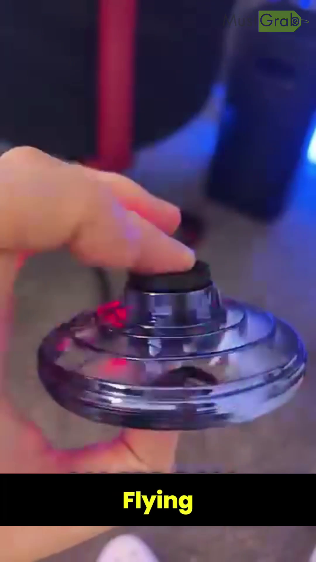 LED Flying Spinner Toy with Hand-Controlled Motion, Rechargeable Hover Ball with Colorful Lights and 360° Rotating Flight – Perfect for Indoor Outdoor Fun for Kids and Adults