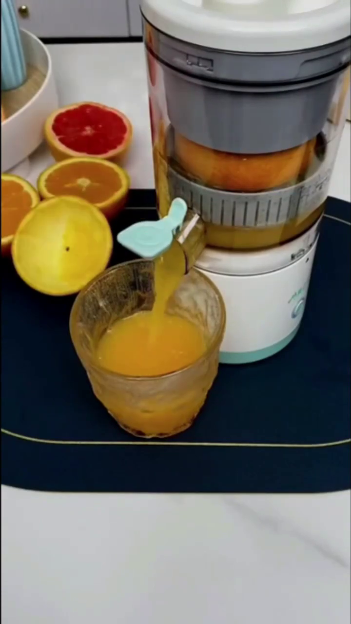 Electric Citrus Juicer Machine with Automatic Press and High-Efficiency Juice Extraction – Ideal for Oranges, Lemons, Grapefruits, and Other Fruits for Fresh, Pulp-Free Juice at Home