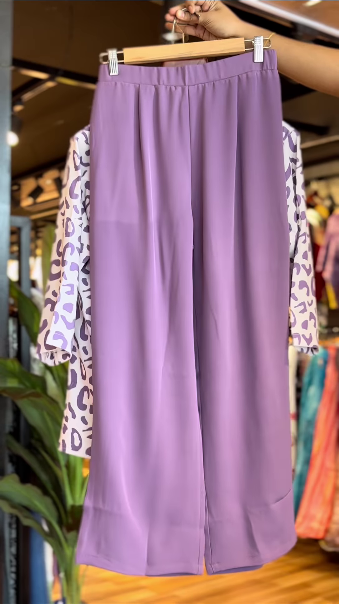 Girls’ 3-Piece Lavender Animal Print Co-ord Set – Blazer Shirt, Crop Top & Shorts | Fierce & Fun Fashion