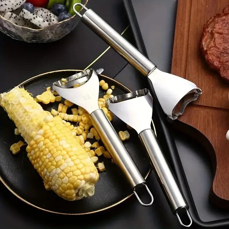 1pc Stainless Steel Corn Stripper