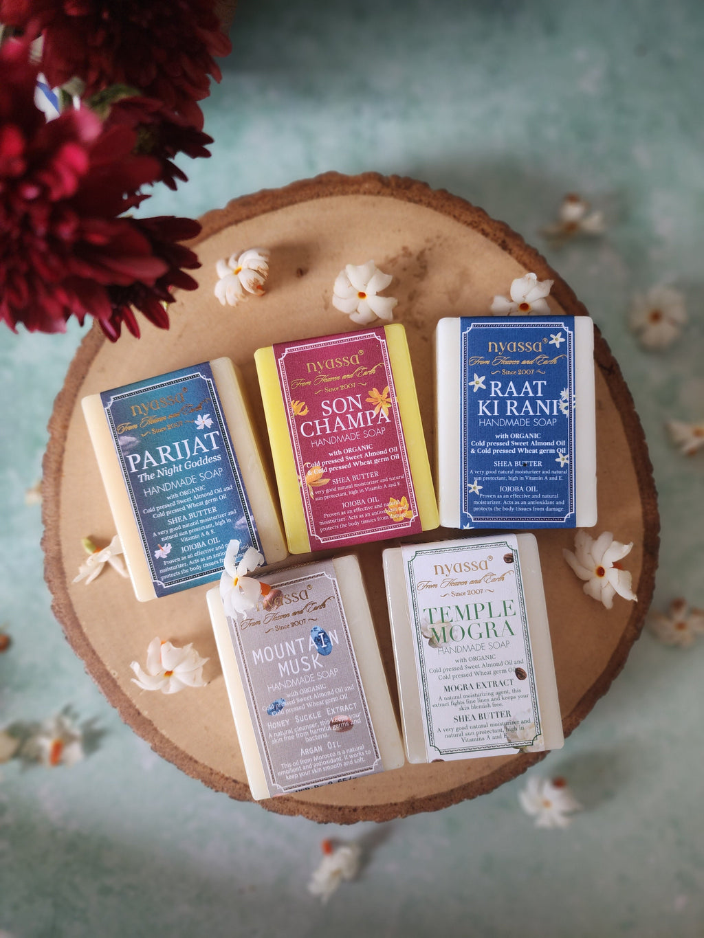 Nyassa Aromatic Collection - 5 Soap Combo Pack (75g Each)