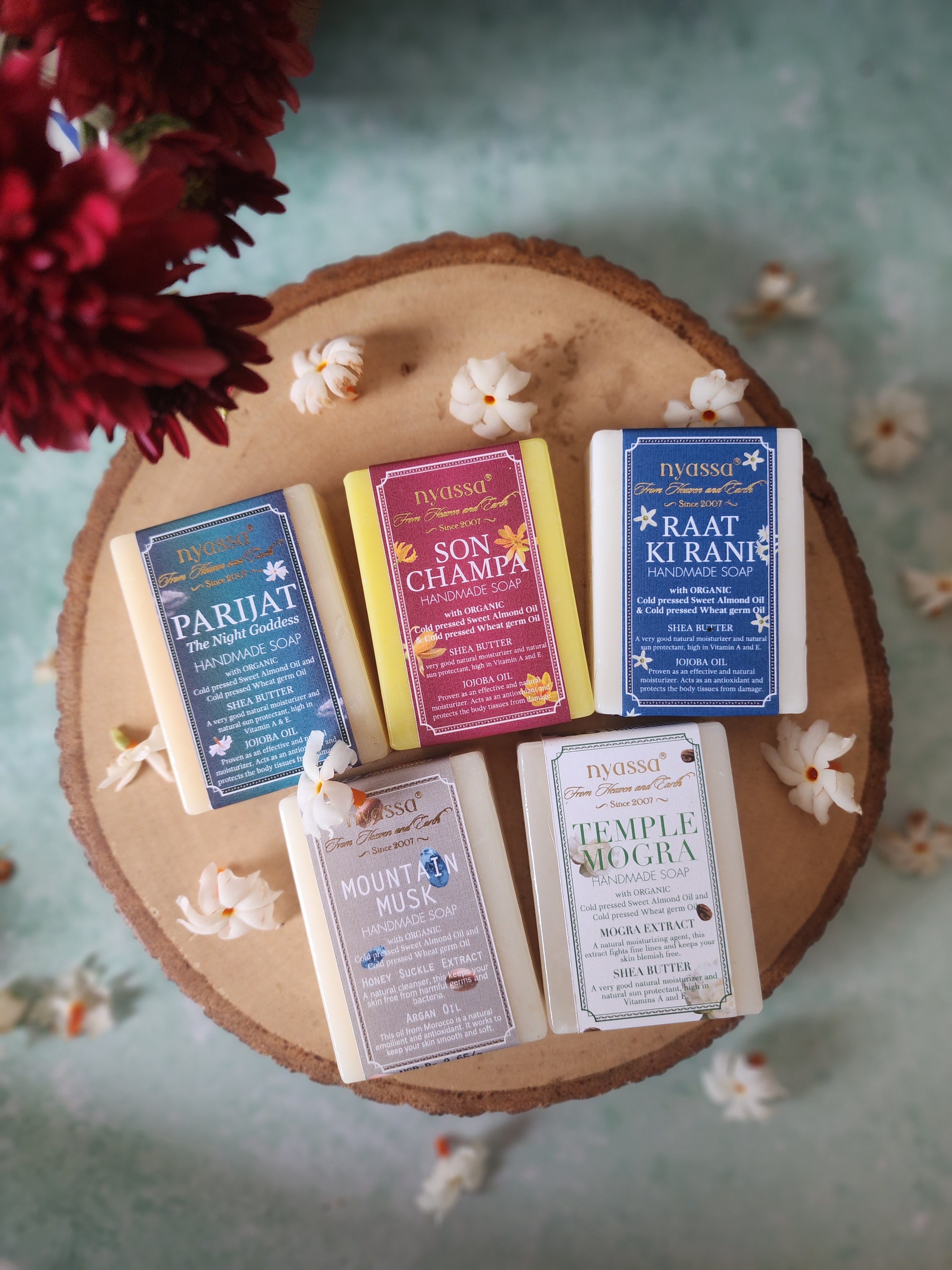 Nyassa Aromatic Collection - 5 Soap Combo Pack (75g Each)