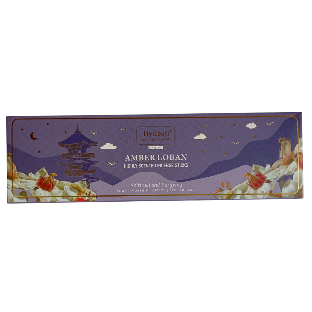 Amber Loban Highly Scented Incense Sticks (Spiritual and Purifying)