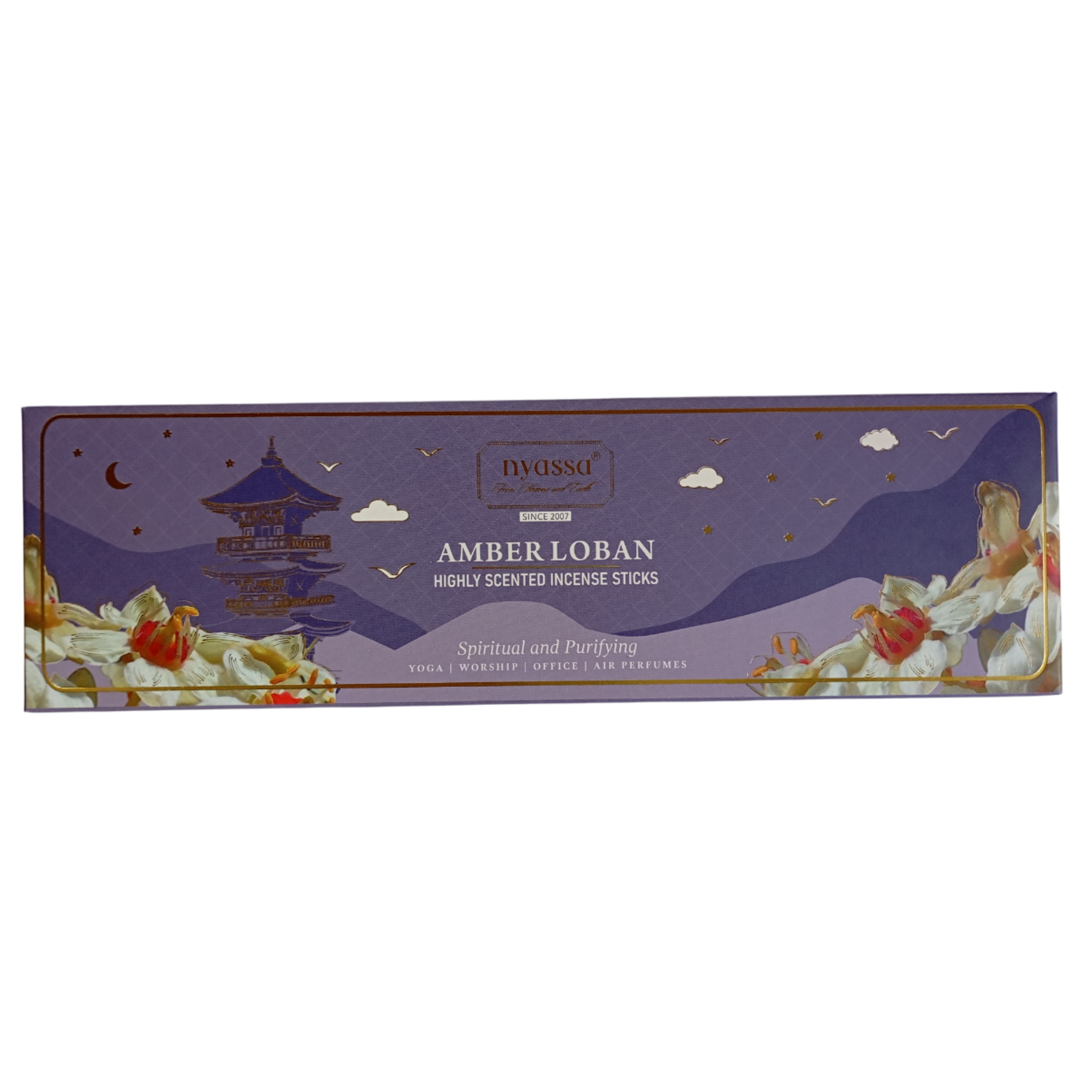 Amber Loban Highly Scented Incense Sticks (Spiritual and Purifying)