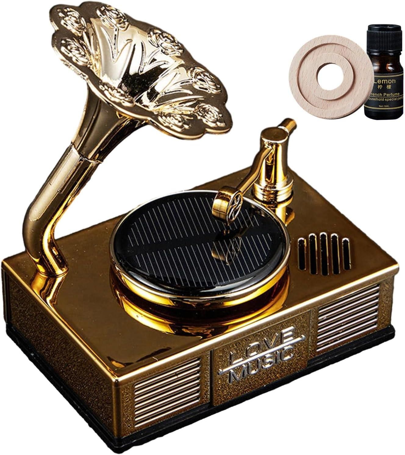 Car Vintage Phonograph Player Long Lasting Fragrance