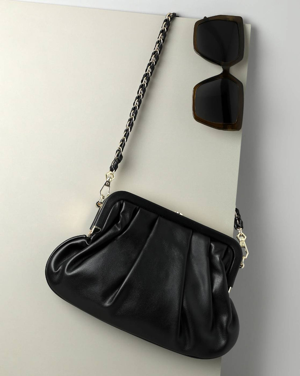 Bag With Watch & Belt Combo Gift Set