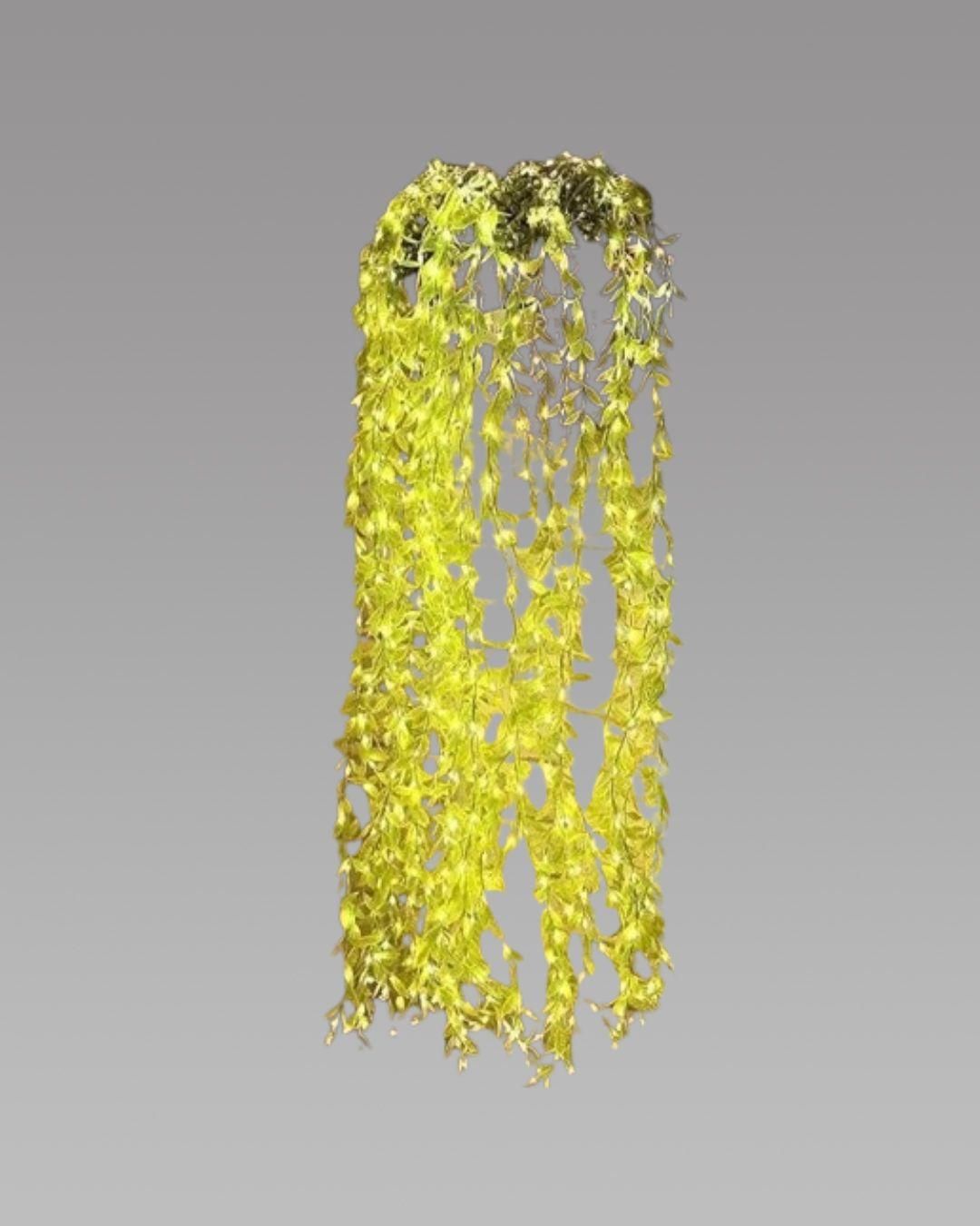 Green Leaf Artificial Curtain LED 200 LEDs, 8 Modes