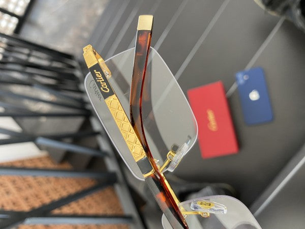 Cartierr Classic Clear Lens Sunglasses