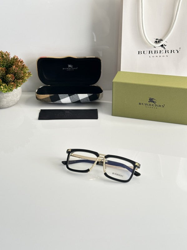 Burberryy Shine Edge Gold and Black Sunglasses