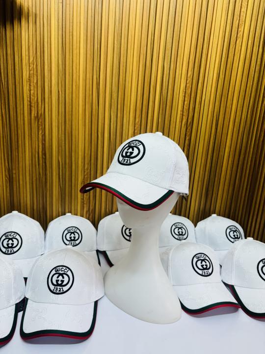 GUCC_I 1921 WHITE PREMIUM QUALITY CAP