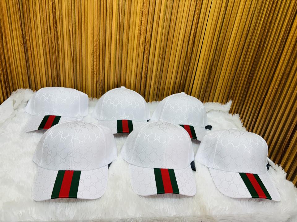 GUCC_I WHITE PREMIUM QUALITY CAP