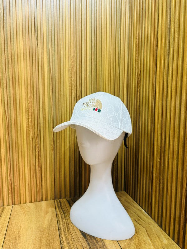 GUCC_I THE NORTH FAC_E WHITE PREMIUM QUALITY CAP