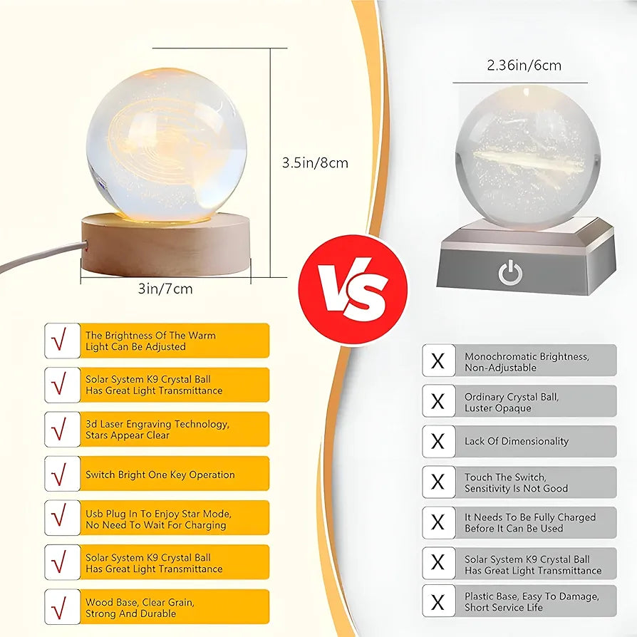 Crystal Lamp Ball