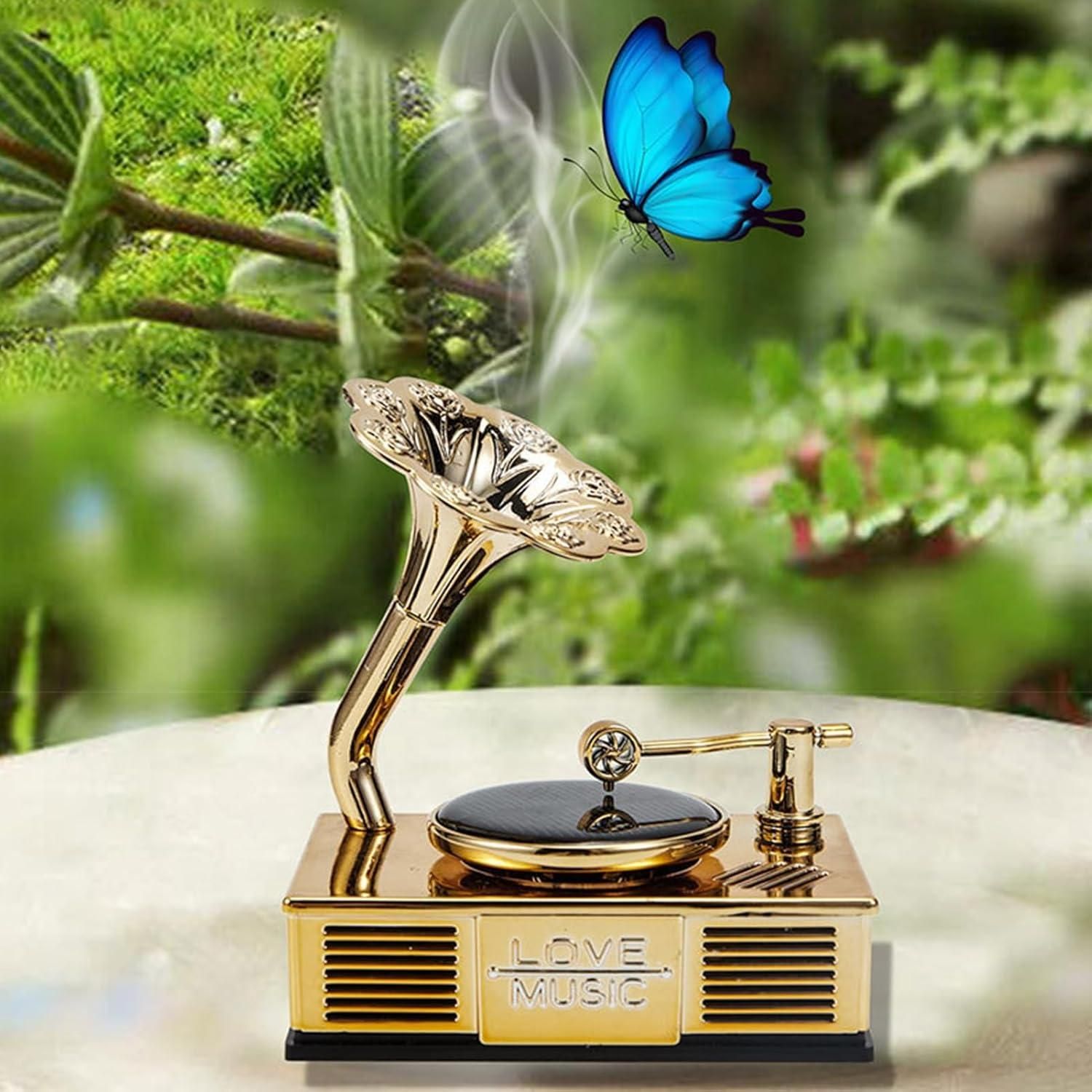 Car Vintage Phonograph Player Long Lasting Fragrance
