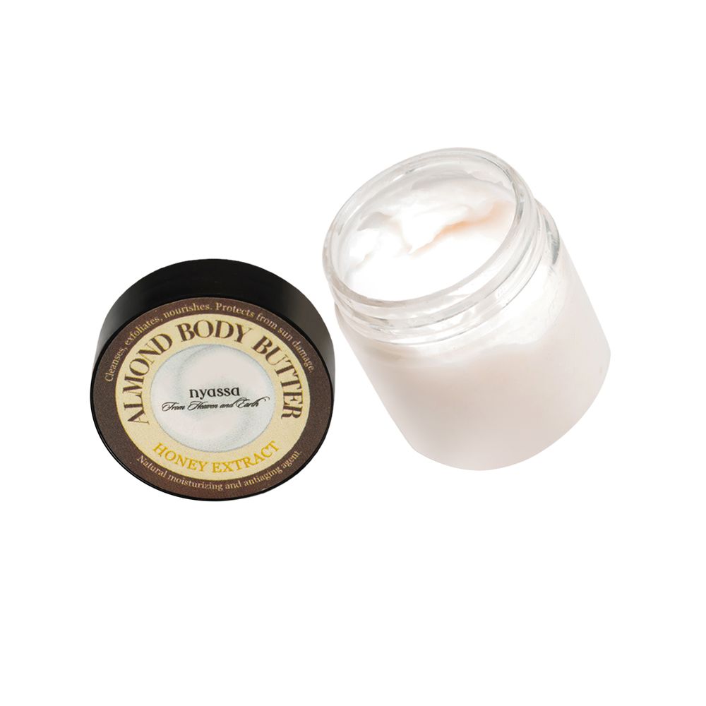 Almond Body Butter with Honey extract | cold pressed sweet almond oil | Shea Butter 30gm