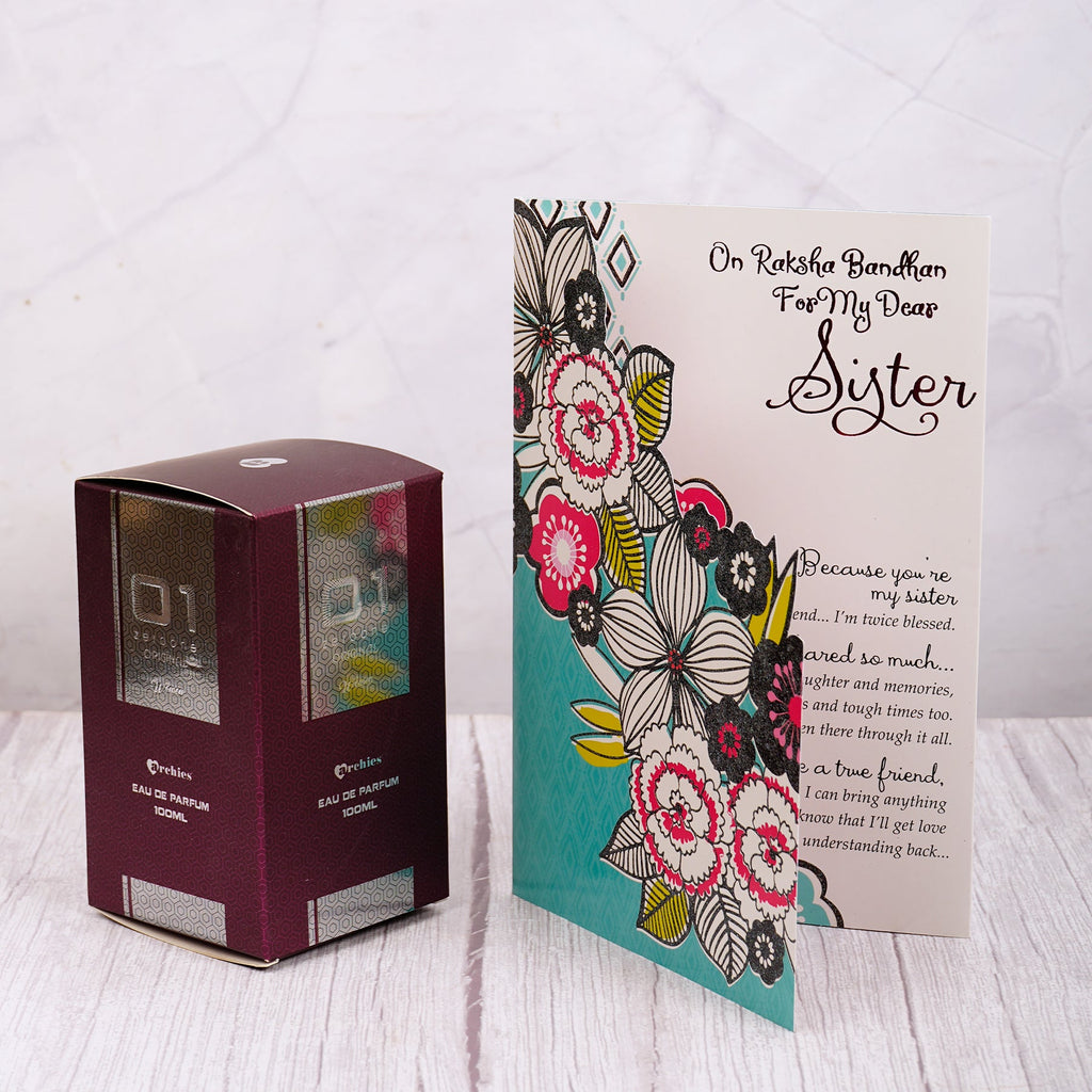 01 Women Perfume with Greeting Card