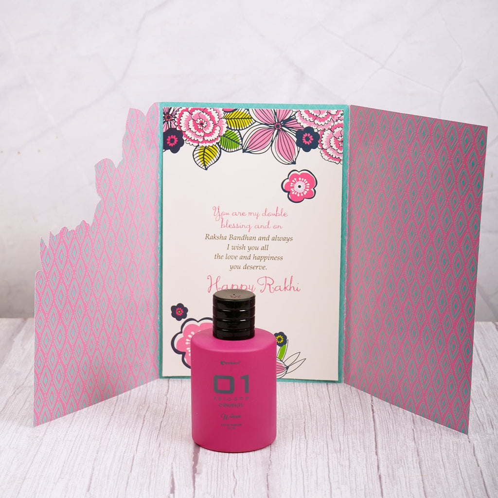 01 Women Perfume with Greeting Card