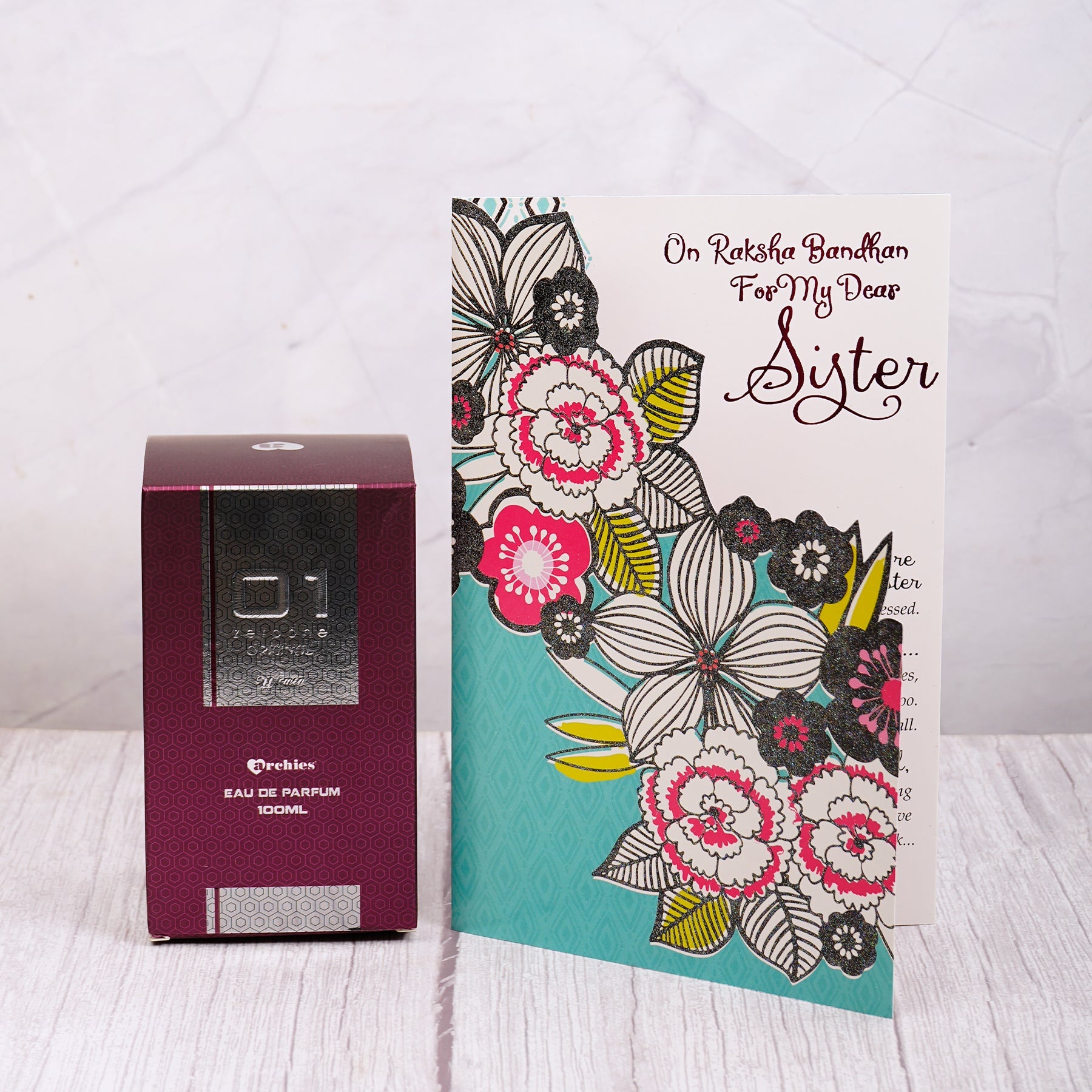 01 Women Perfume with Greeting Card