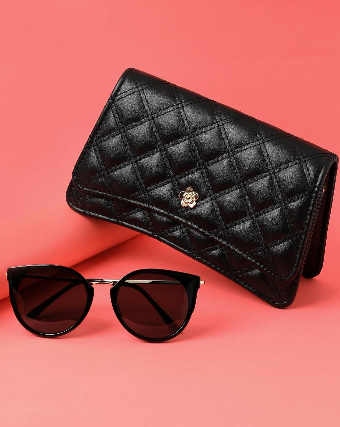 Bag With Sunglasses & Watch Combo Gift Set