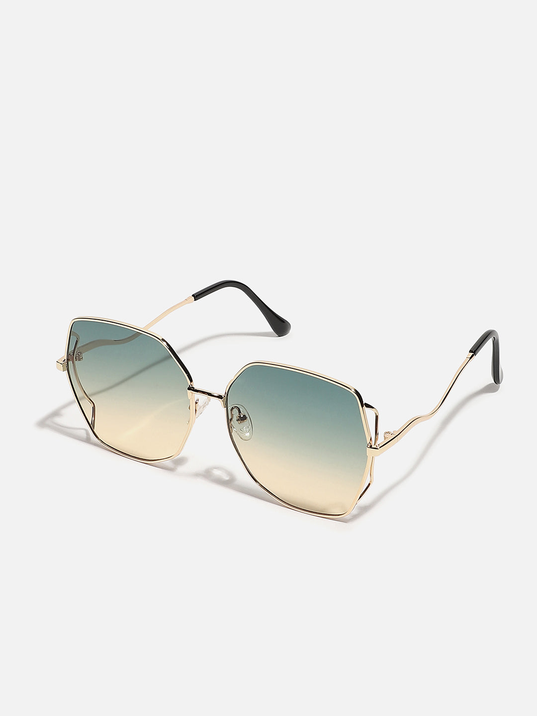 Gold Oversized Sunglasses