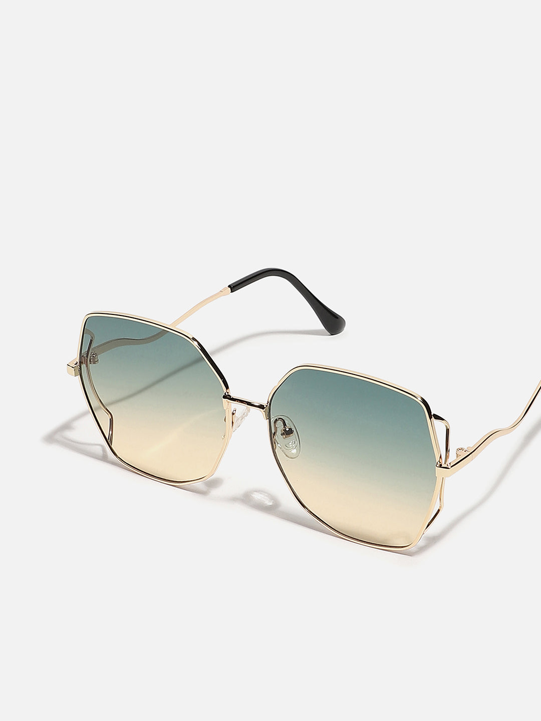 Gold Oversized Sunglasses