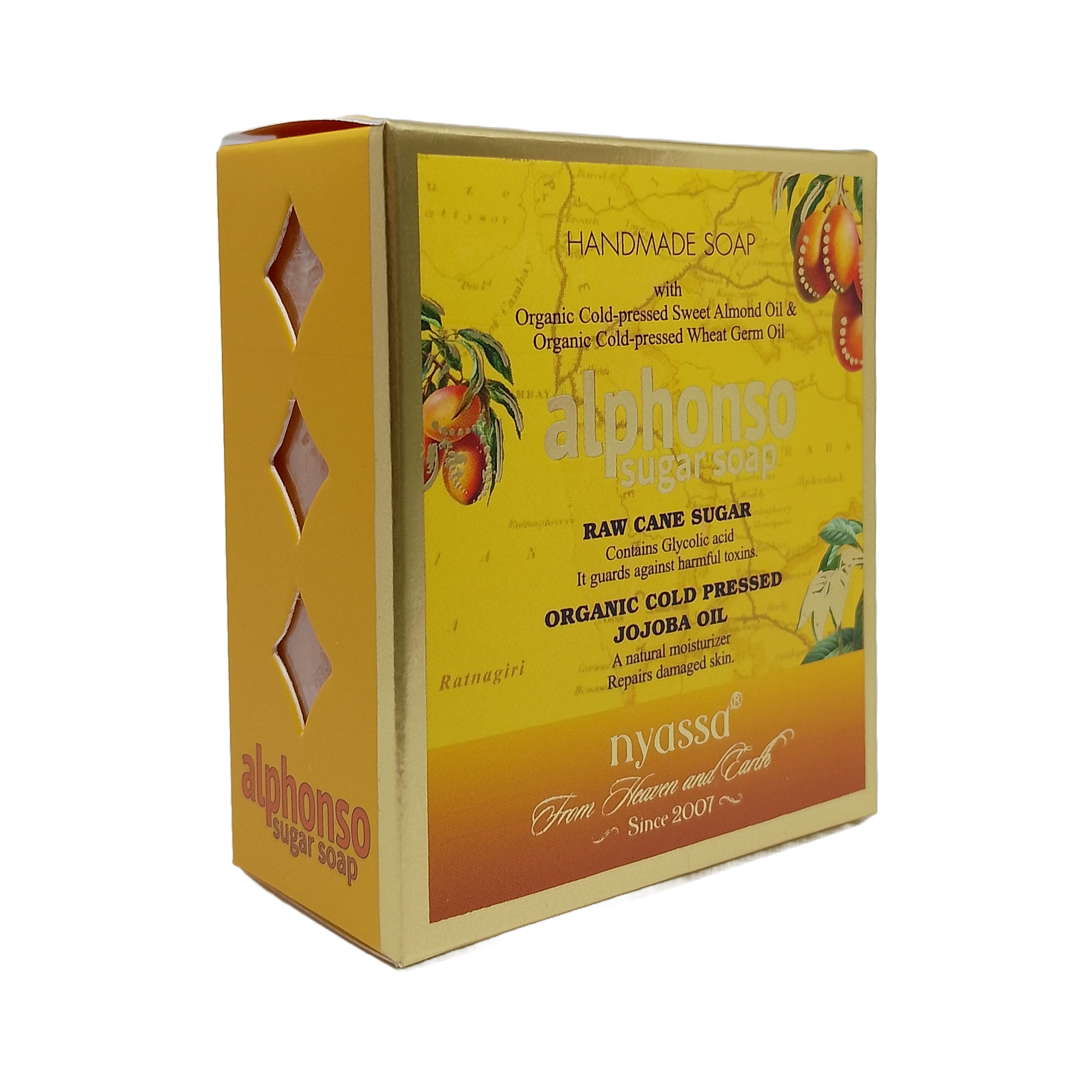 Alphonso Sugar Handmade Soap 150gm