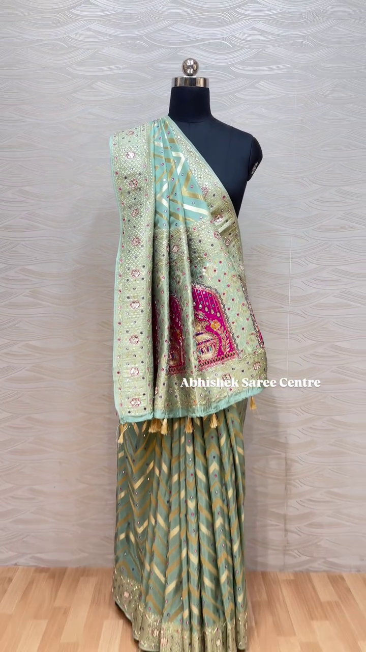 Elegant Designer Saree Collection Featuring Pastel Organza with Floral Embroidery, 3D Multicolor Threadwork, and Traditional Temple Motif Sarees in Silk and Net – Perfect for Weddings, Festive Celebrations & Cultural Ceremonies
