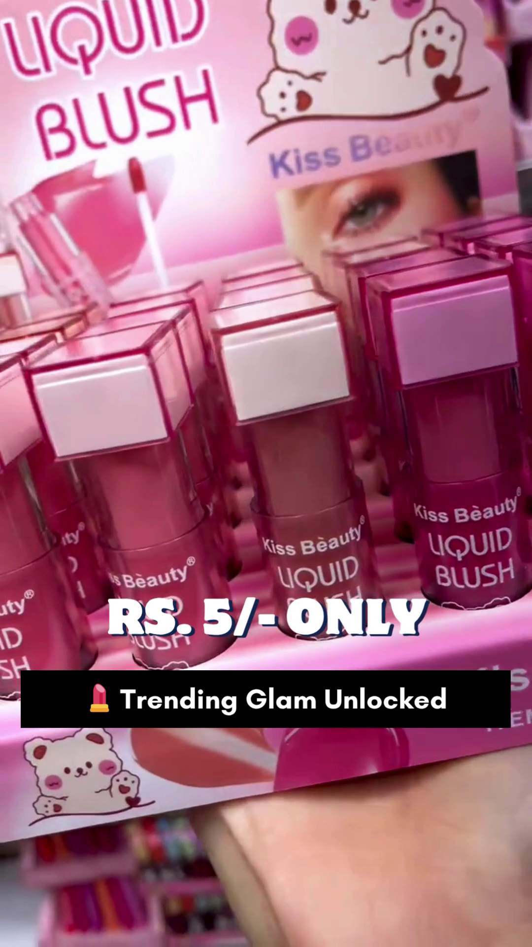Affordable Liquid Blush in Vibrant Pink Shades, Perfect for a Fresh and Trendy Makeup Look