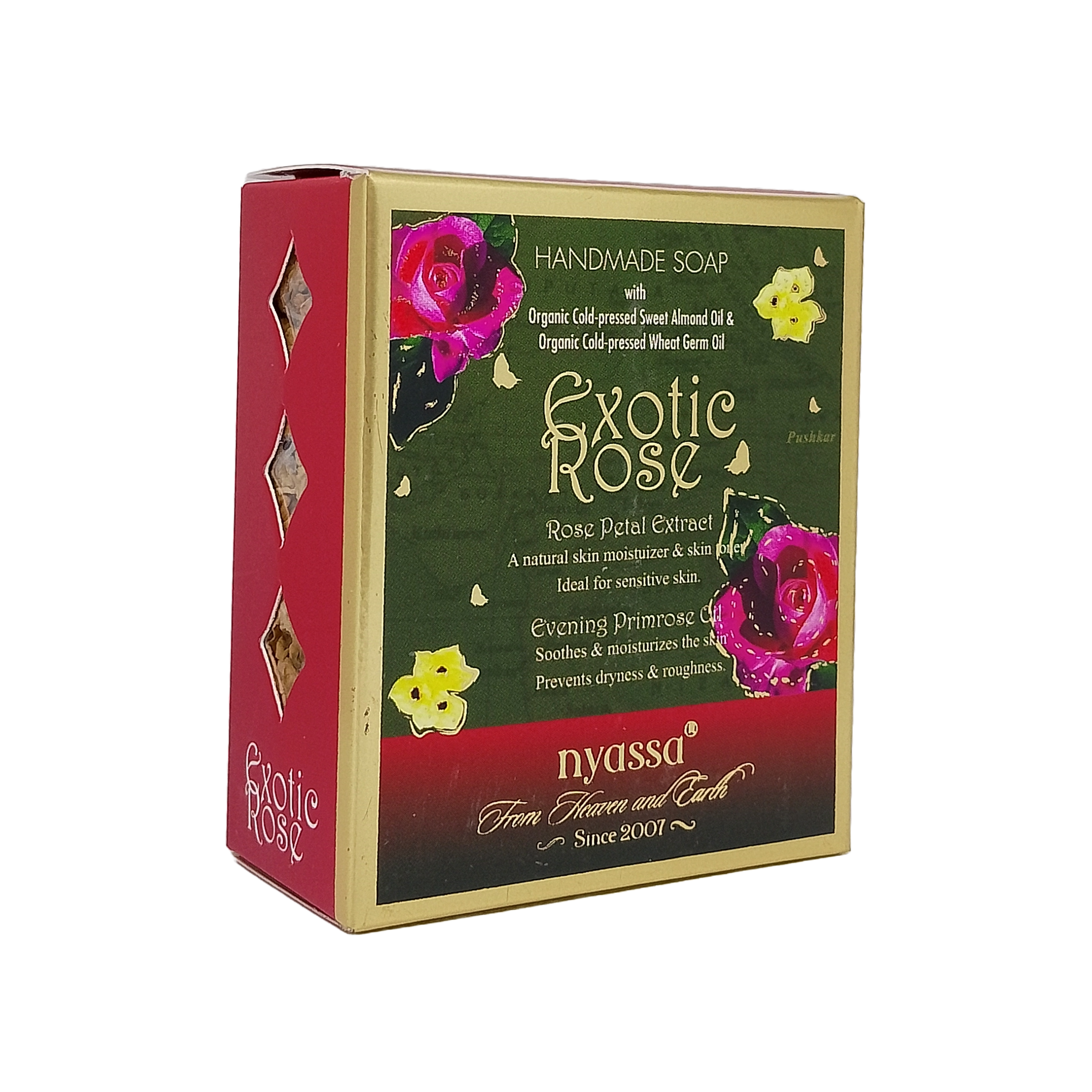 Exotic Rose Handmade soap 150gm