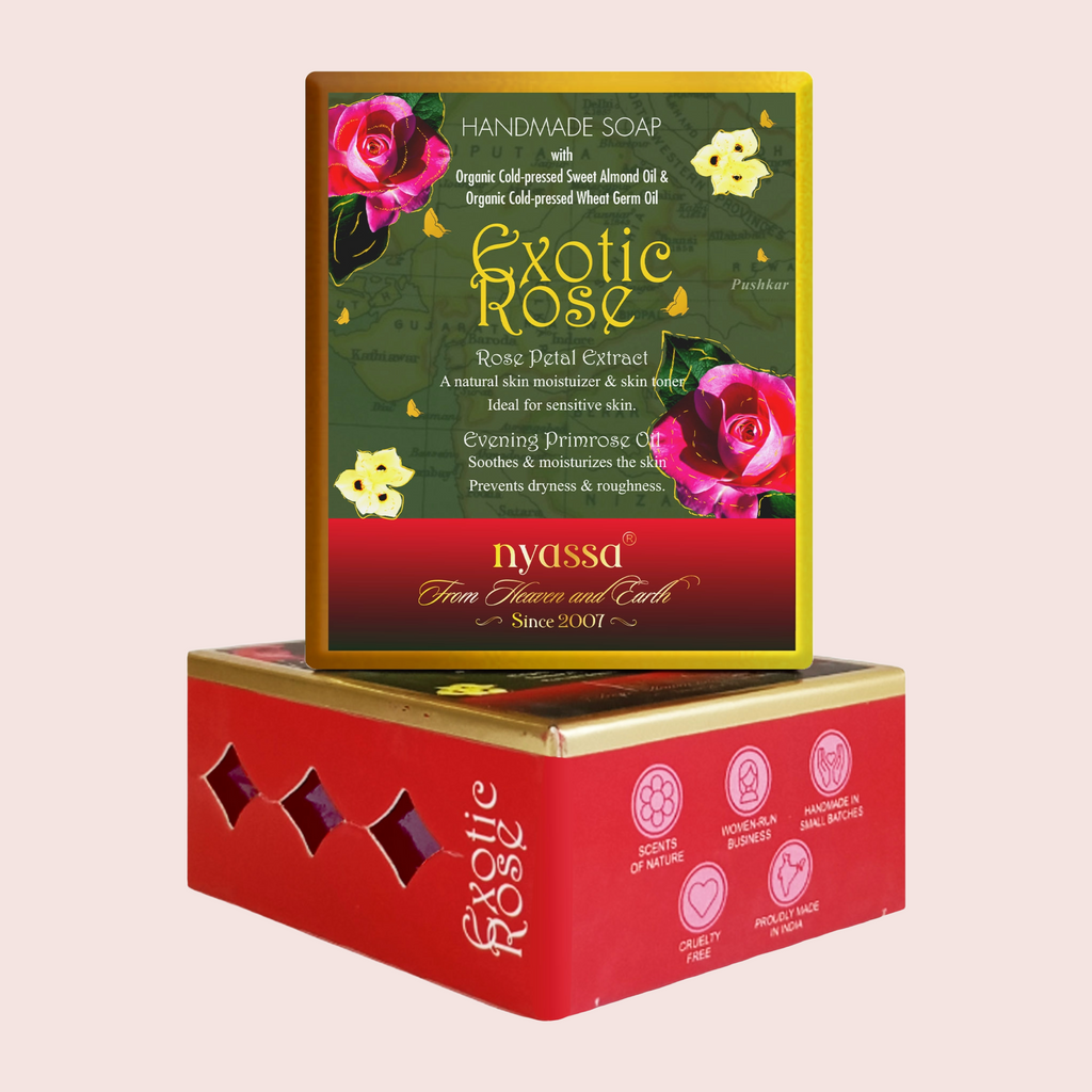 Exotic Rose Handmade soap 150gm