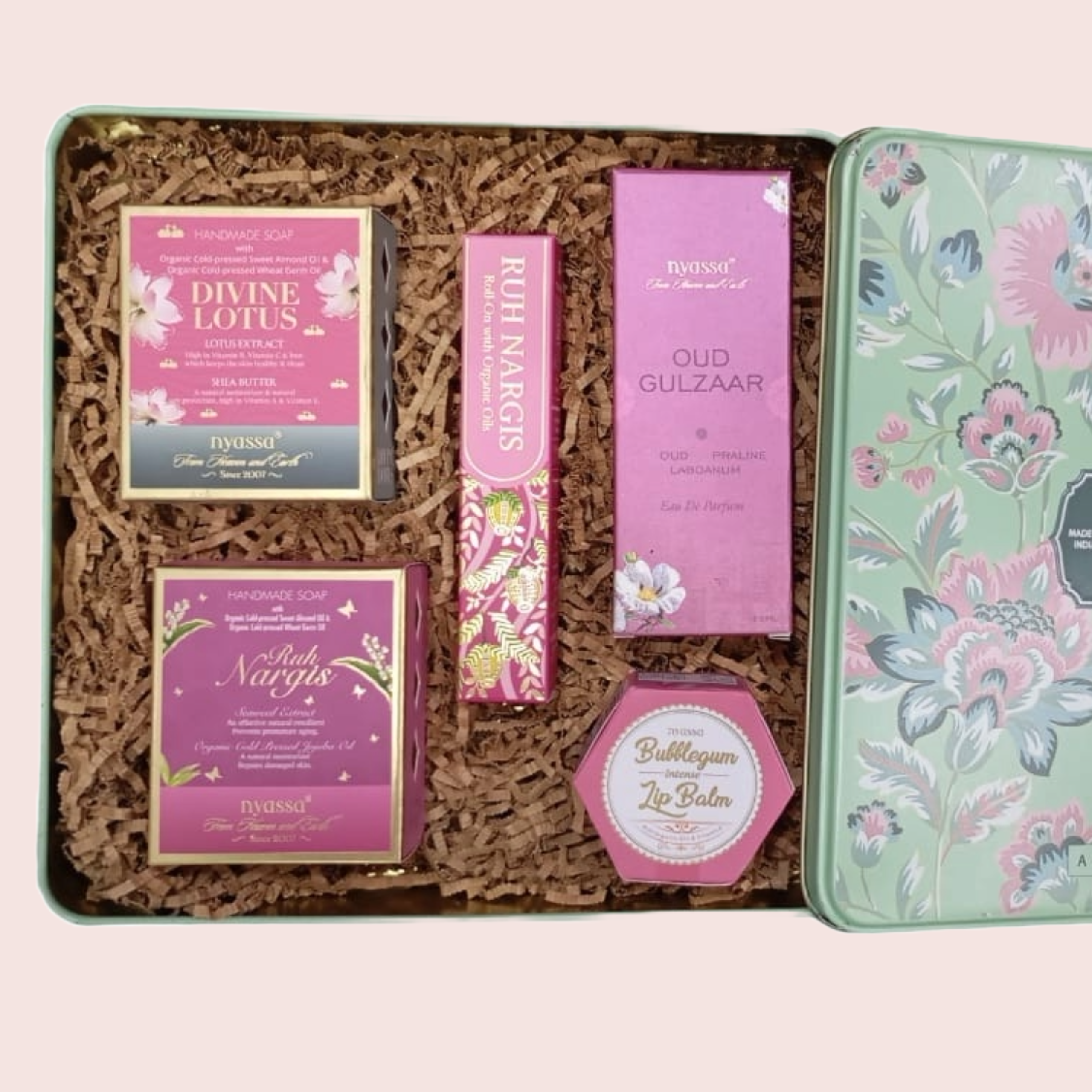 Divine Floral Gift Set in Tin Box