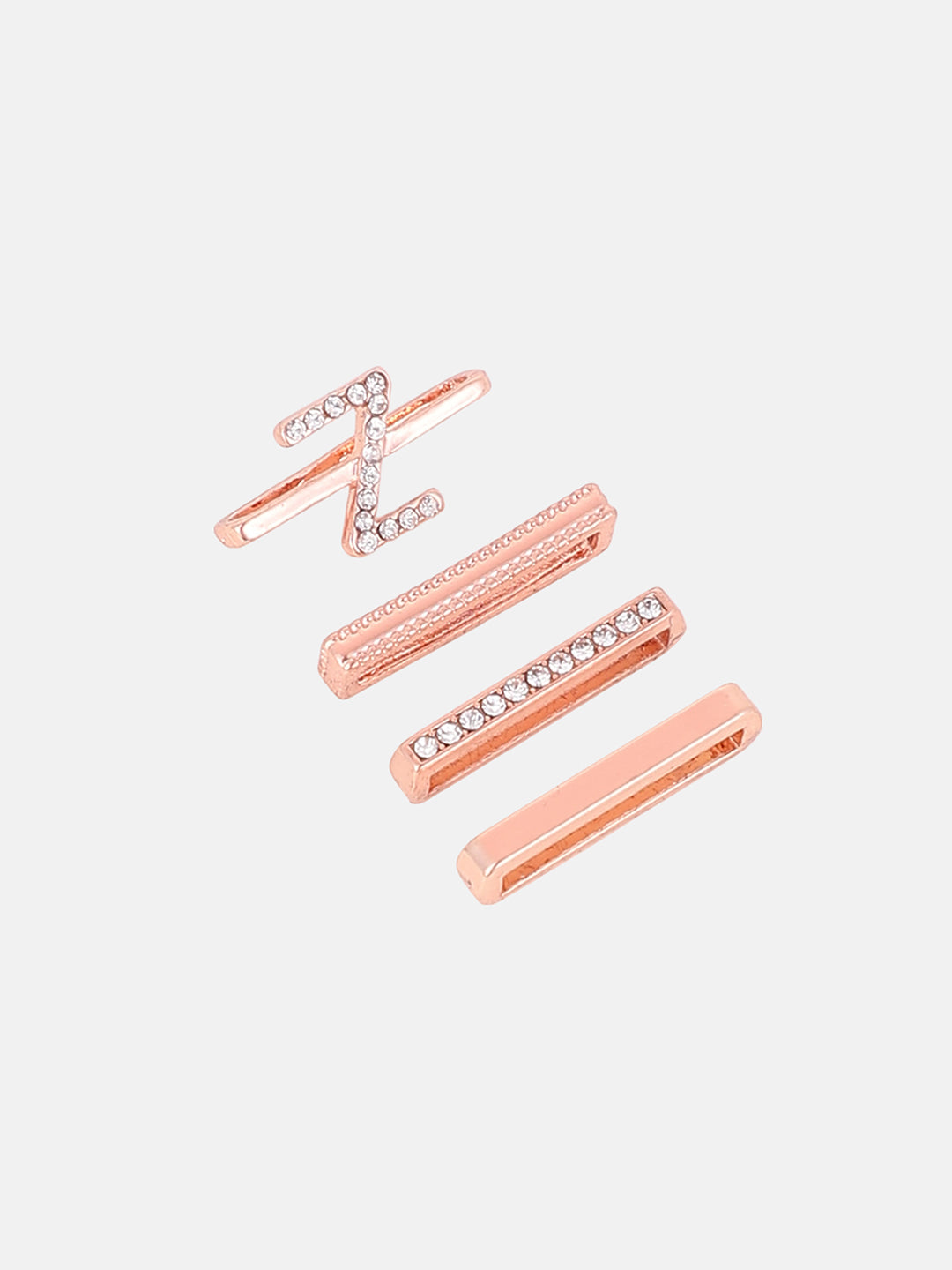Initial Watch Charm - Z - Rose Gold