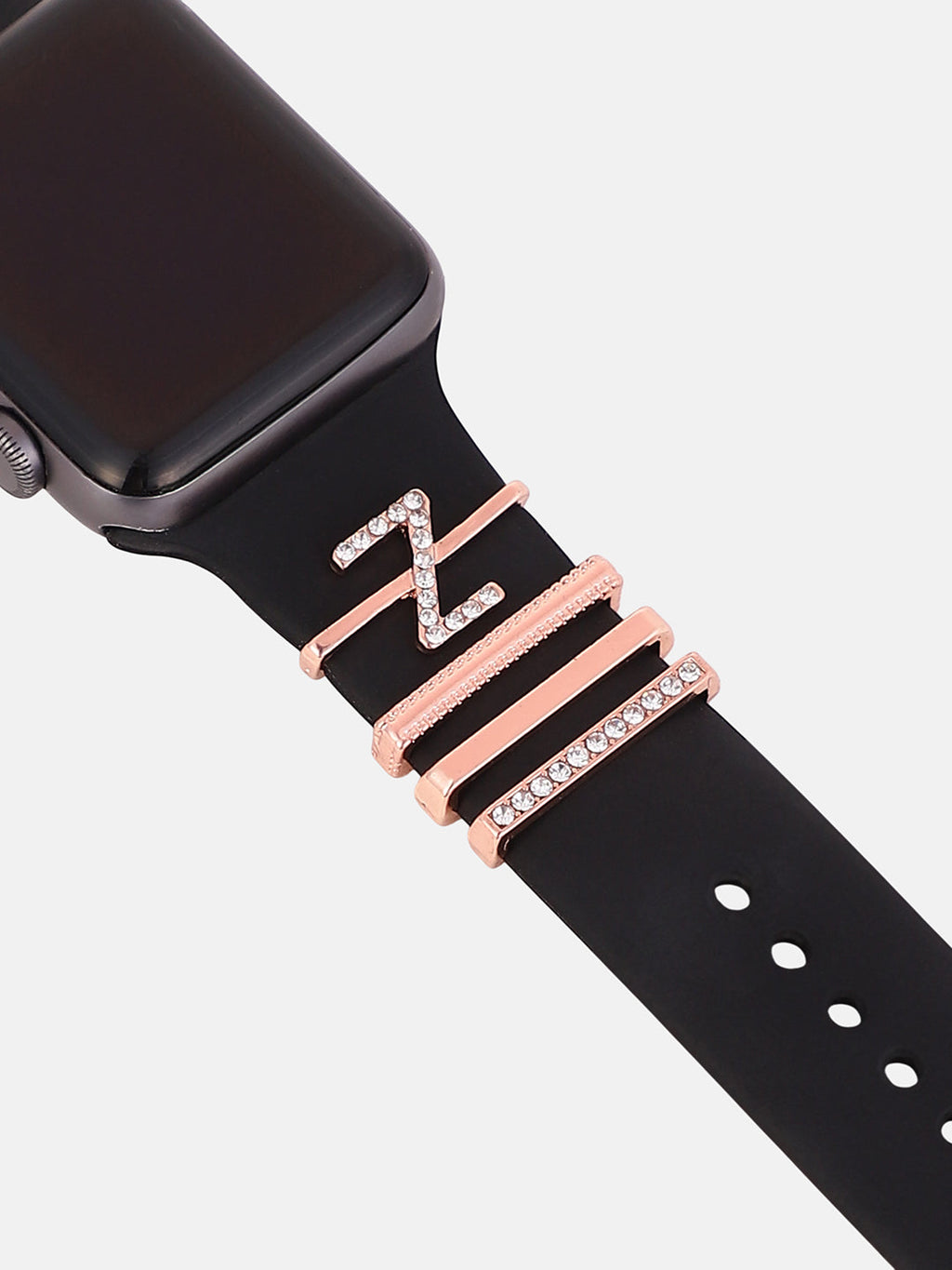 Initial Watch Charm - Z - Rose Gold