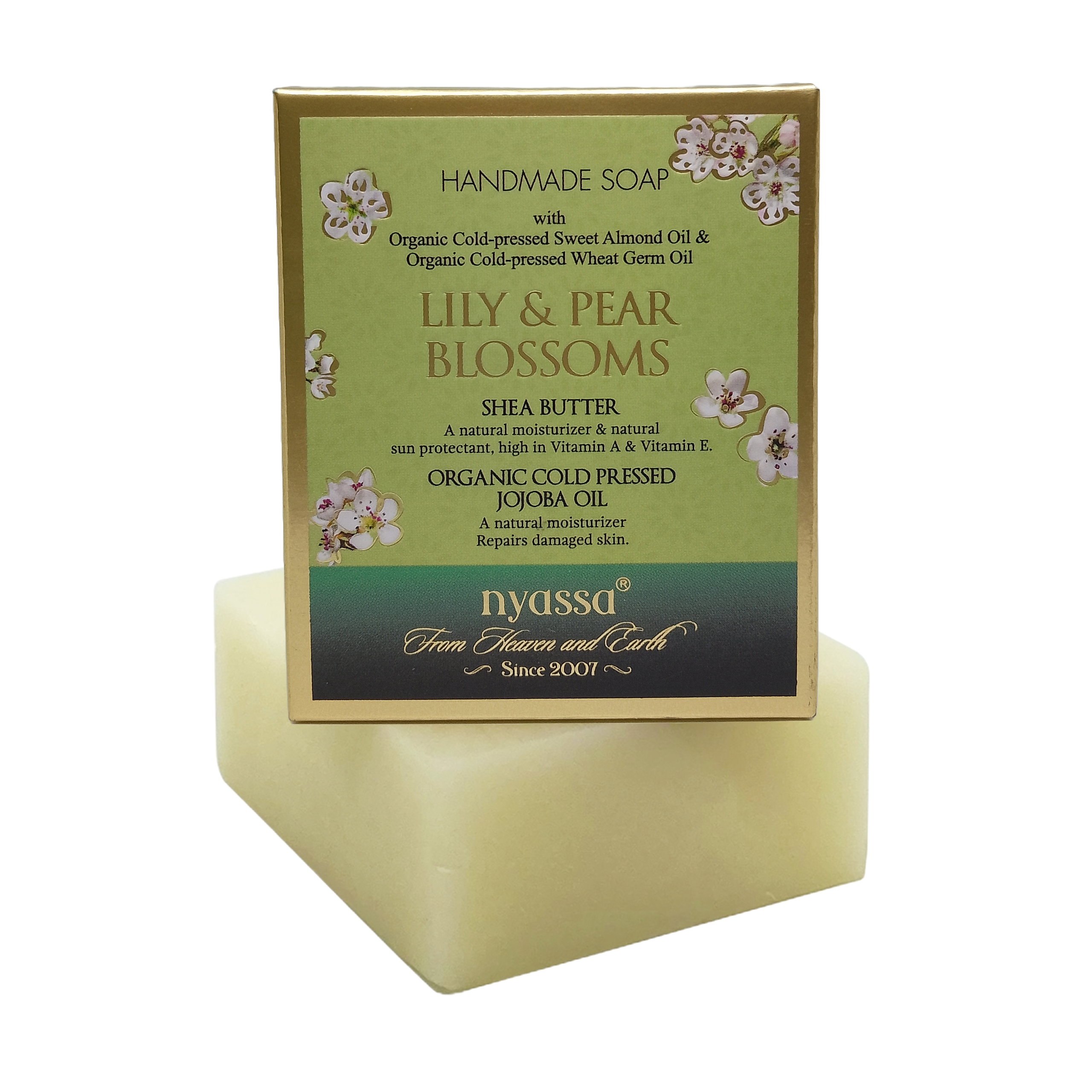 Lily & Pear Blossoms Handmade Soap 150gm