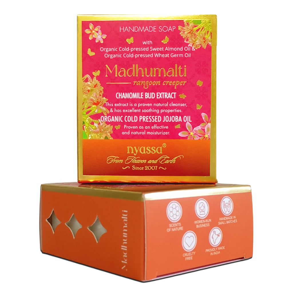 Nyassa Madhumalti Rangoon Creeper Handmade Soap 150gm
