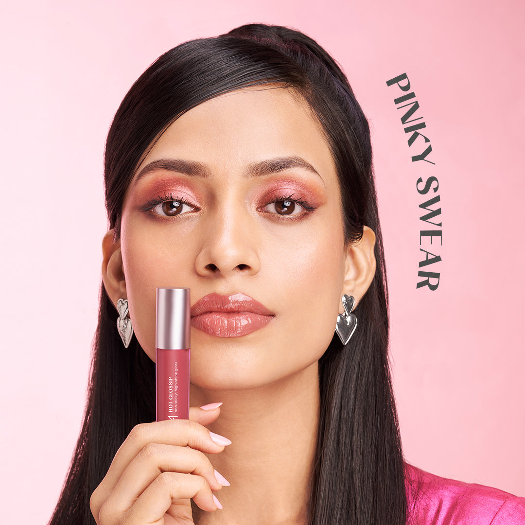 House Of Makeup Hot Glossip Non-Sticky, High-Shine Gloss – Pinky Swear