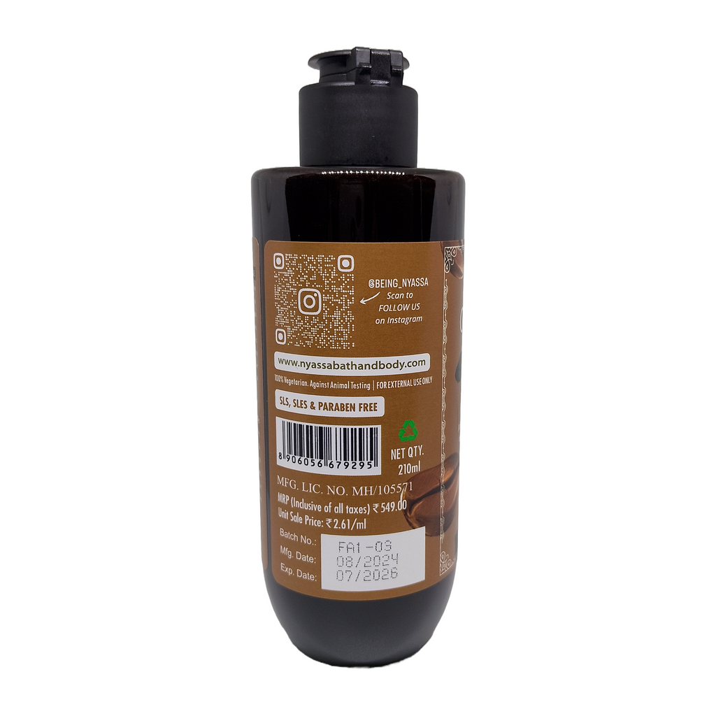 Activated Charcoal Face Wash for flawless skin 210ml