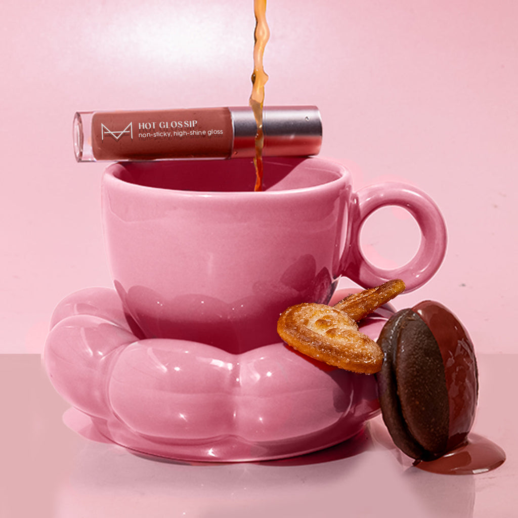 House Of Makeup Hot Glossip Non-Sticky, High-Shine Gloss – Whats The Tea