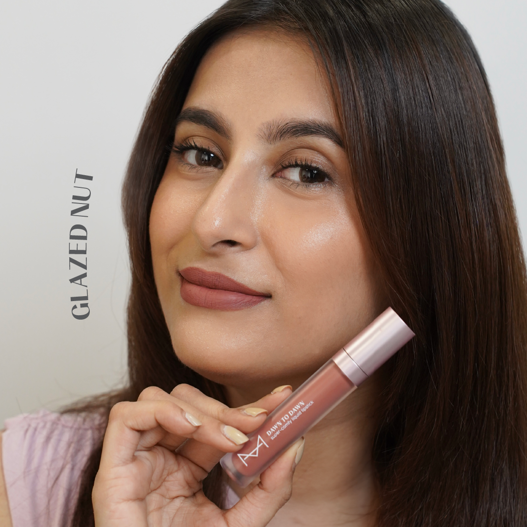 Dawn To Dawn Super Stay Liquid Matte Lipstick - Glazed Nut