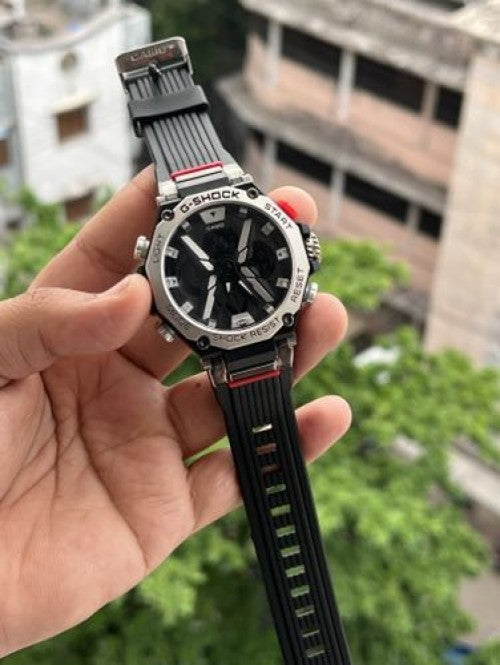 G - SHOCK X MODE (SILVER BLACK) WITH ORIGINAL METAL BOX
