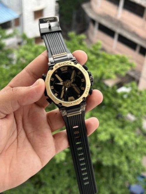 G - SHOCK X MODE (GOLD BLACK) WITH ORIGINAL METAL BOX